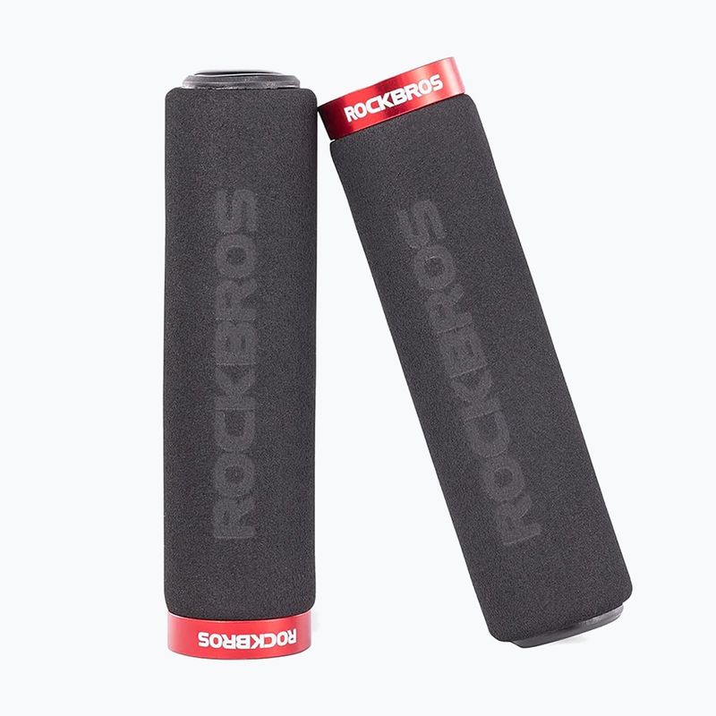 Chwyty kierownicy Rockbros BT1001 Handlebar Grips black/red