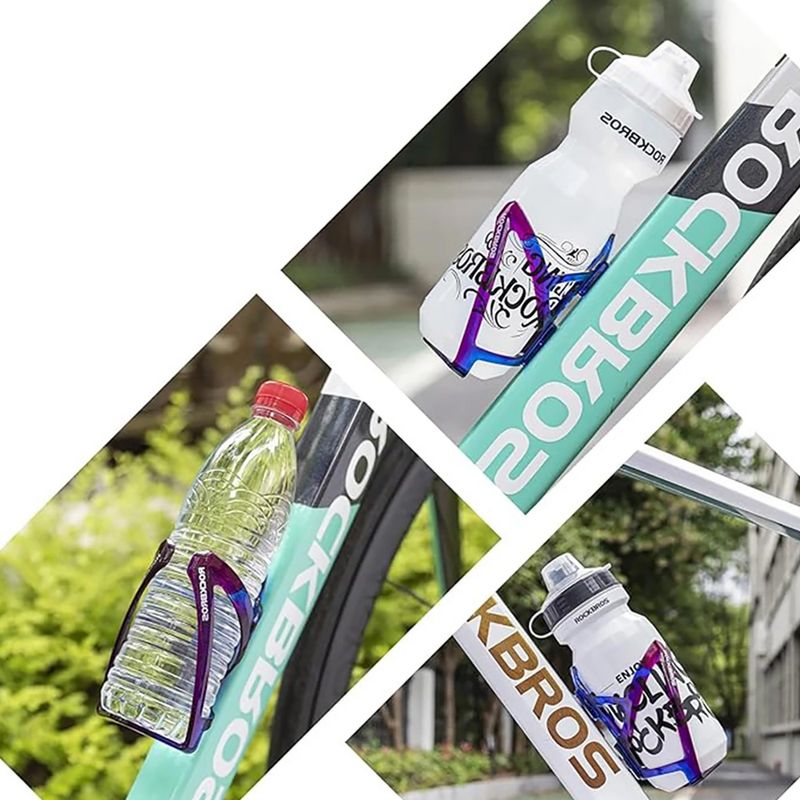 Koszyk na bidon Rockbros 31210007 Water Bottle Holder blue/purple 5