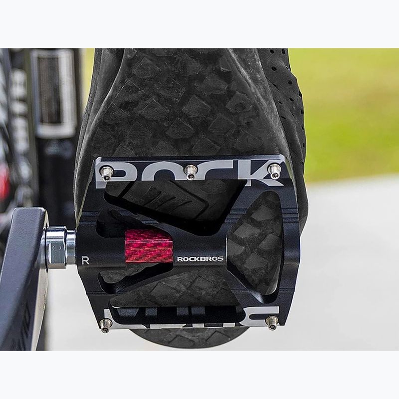 Pedały rowerowe Rockbros 37213071001 black/white 6