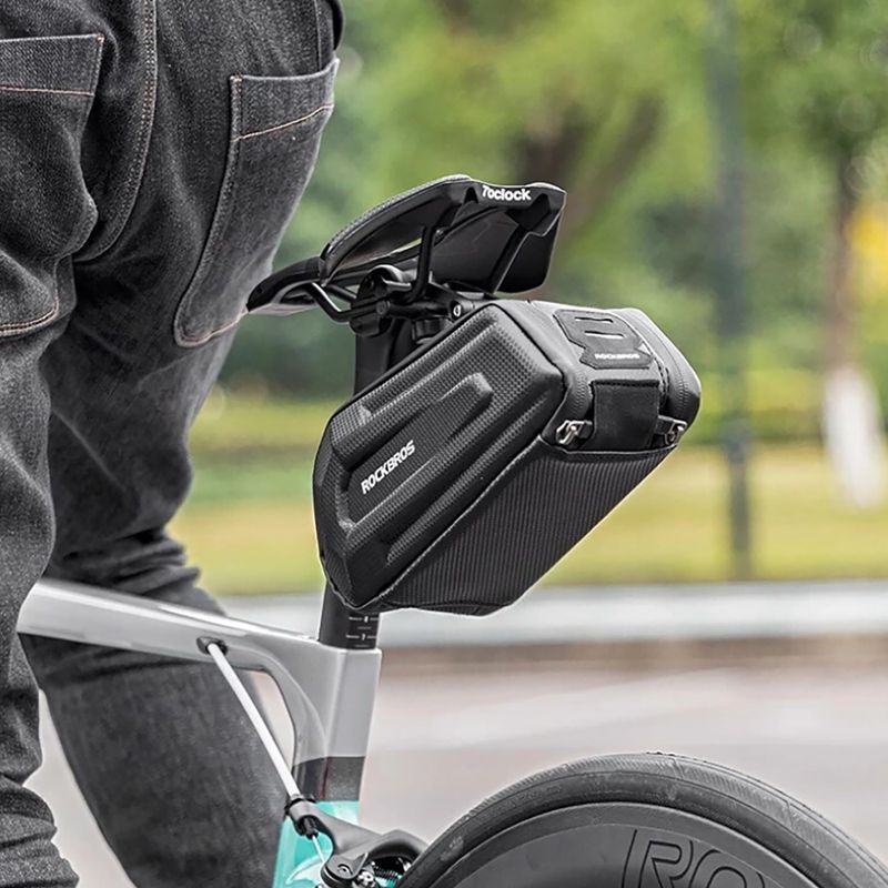 Torba rowerowa pod siodełko Rockbros B69 Bike Saddle Bag black 7