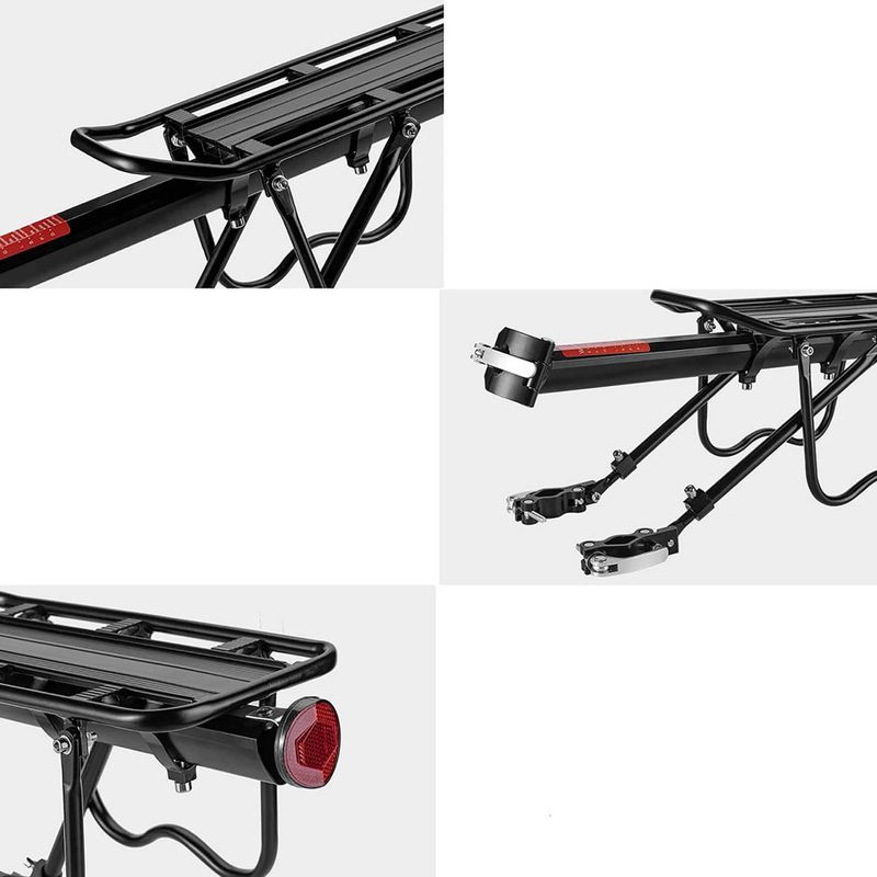 Bagażnik rowerowy Rockbros HJ1009 Bike Rear Rack black 2