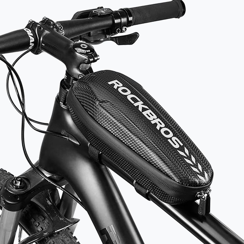 Torba rowerowa na ramę Rockbros B60 Bike Tube Bag M black 2