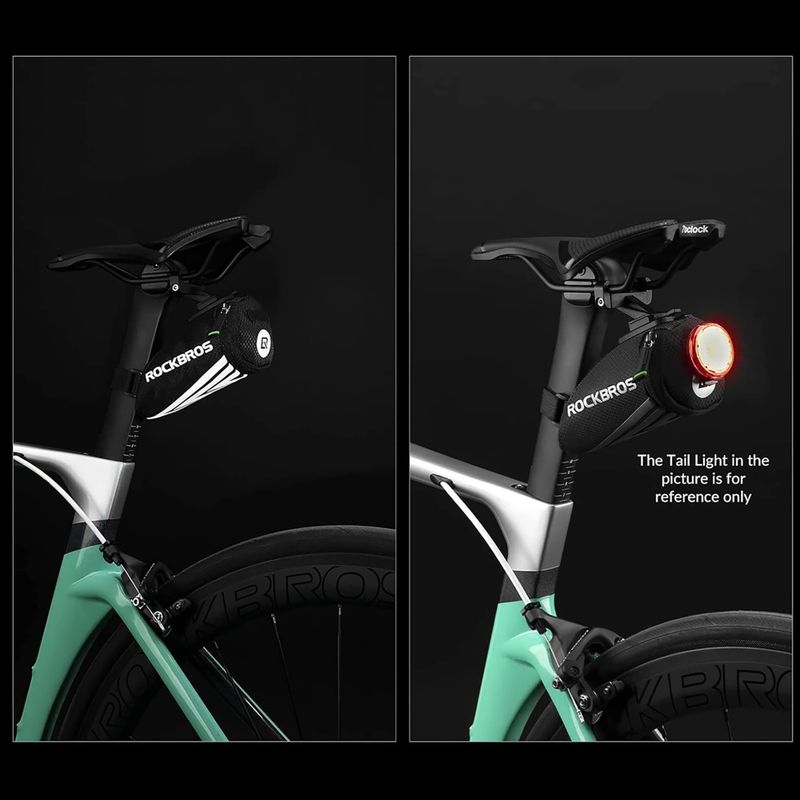 Torba rowerowa pod siodełko Rockbros C28BK Bike Saddle Bag black 5