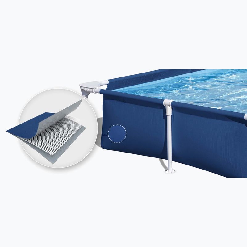 Basen stelażowy Bestway Steel Pro Pool 221 cm niebieski 3