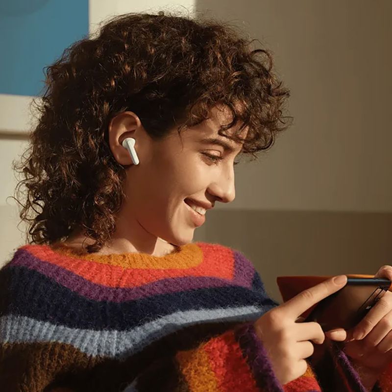 Słuchawki bezprzewodowe Xiaomi Redmi 4 Lite białe 5
