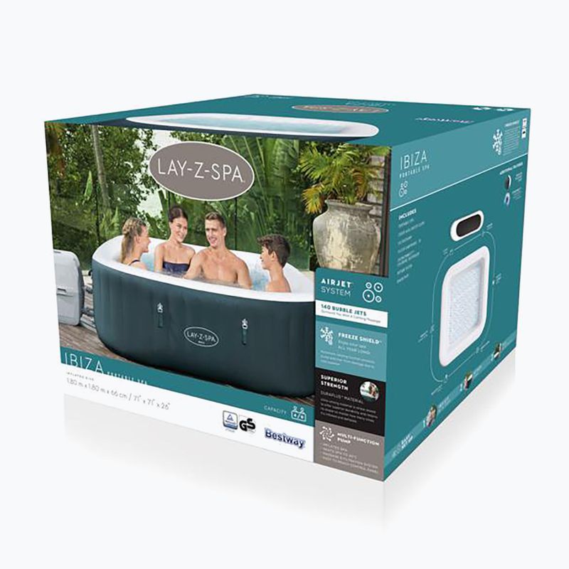 Basen jacuzzi dmuchany Bestway Lay-Z-Spa Ibiza 2