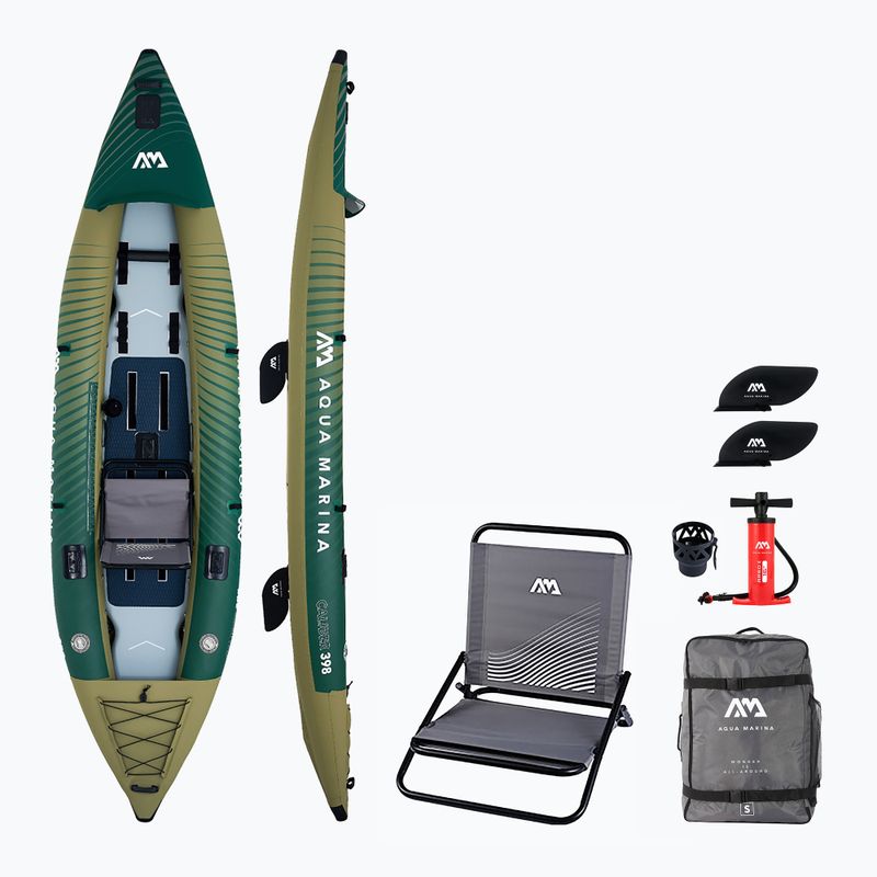 Kajak pompowany 1-osobowy Aqua Marina Caliber CA-398