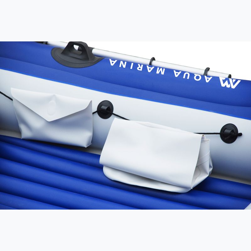 Ponton 3-osobowy z silnikiem Aqua Marina Wildriver blue 2