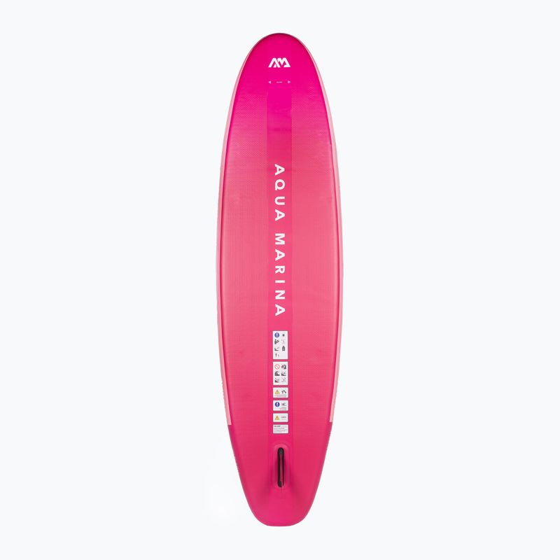 Zestaw deska SUP pompowana Aqua Marina Coral 10'2" raspberry 3