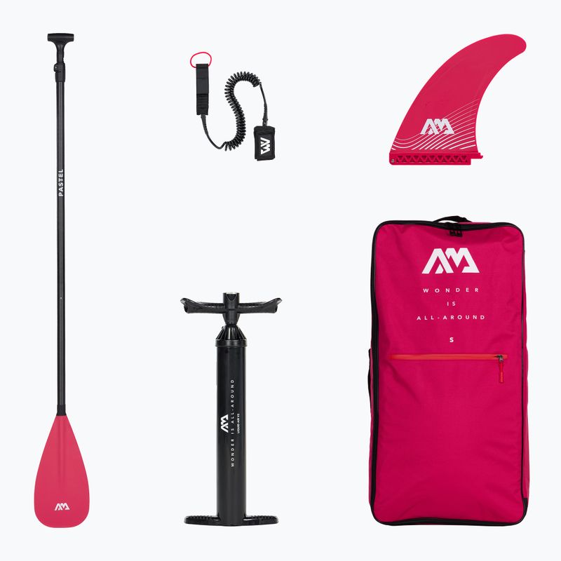 Zestaw deska SUP pompowana Aqua Marina Coral 10'2" raspberry 6