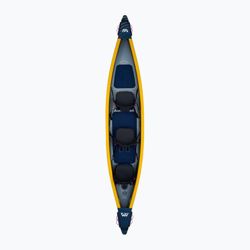 Kajak pompowany wysokociśnieniowy 3-osobowy Aqua Marina Tomahawk Air-C 478 cm 2