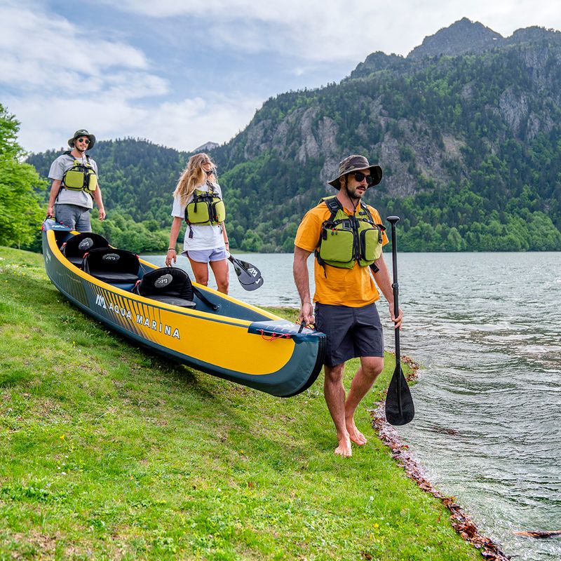 Kajak pompowany wysokociśnieniowy 3-osobowy Aqua Marina Tomahawk Air-C 478 cm 10