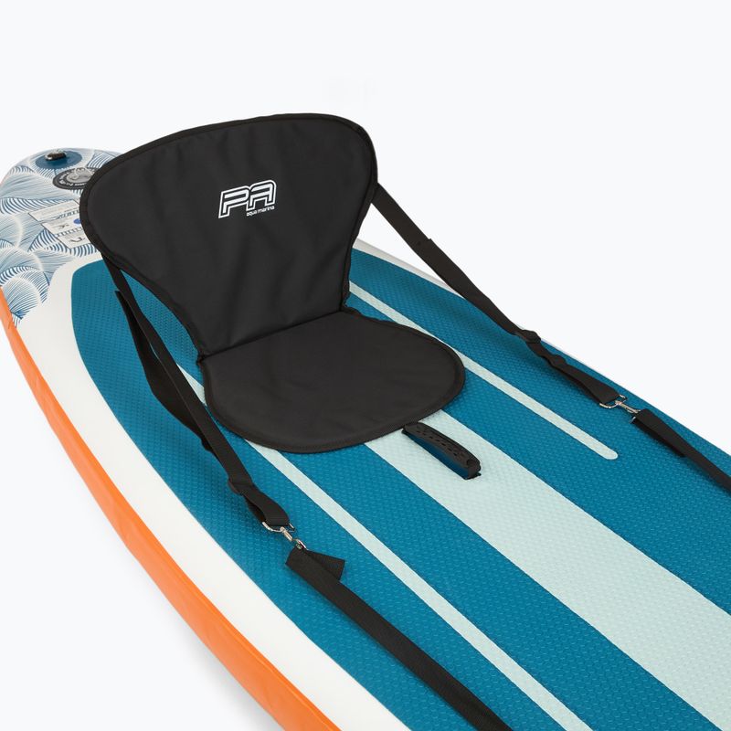 Zestaw deska SUP pompowana Aqua Marina Pure Air All-Round Sup-Kayak Hybrid 11'0" blue 12