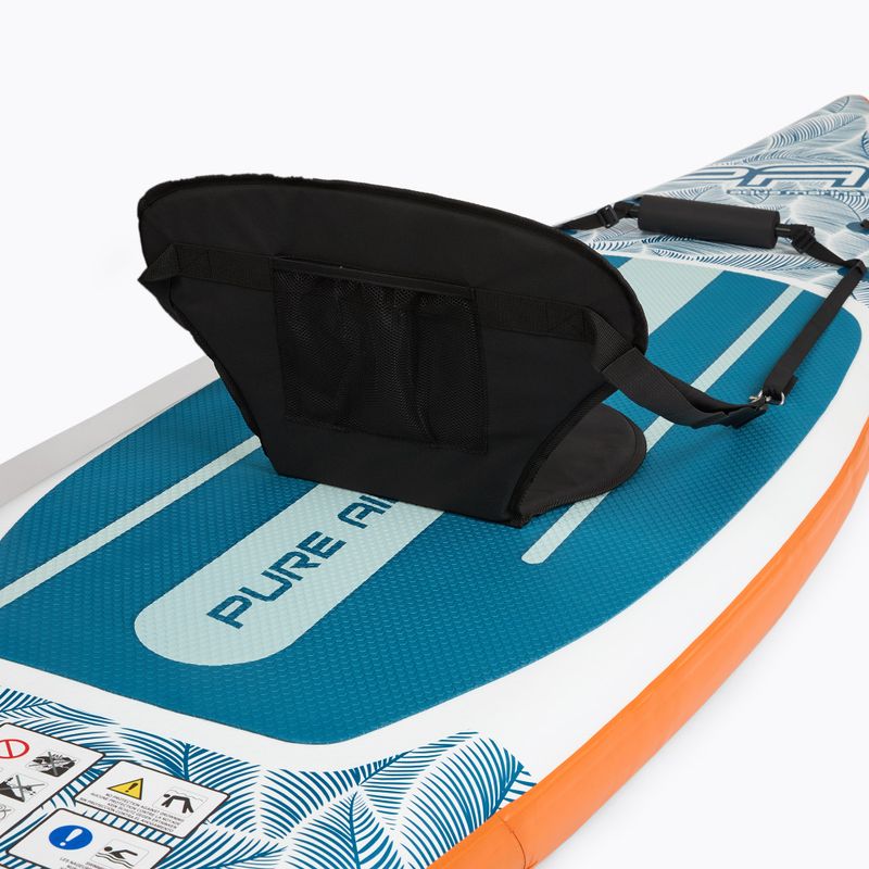 Zestaw deska SUP pompowana Aqua Marina Pure Air All-Round Sup-Kayak Hybrid 11'0" blue 13