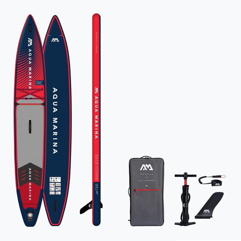 Deska SUP dziecięca Aqua Marina Race Young 12'6"