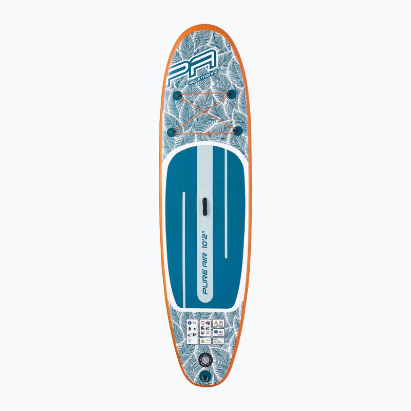 Zestaw deska SUP pompowana Aqua Marina Pure Air All-Round iSUP Tropic 10'2" blue 2