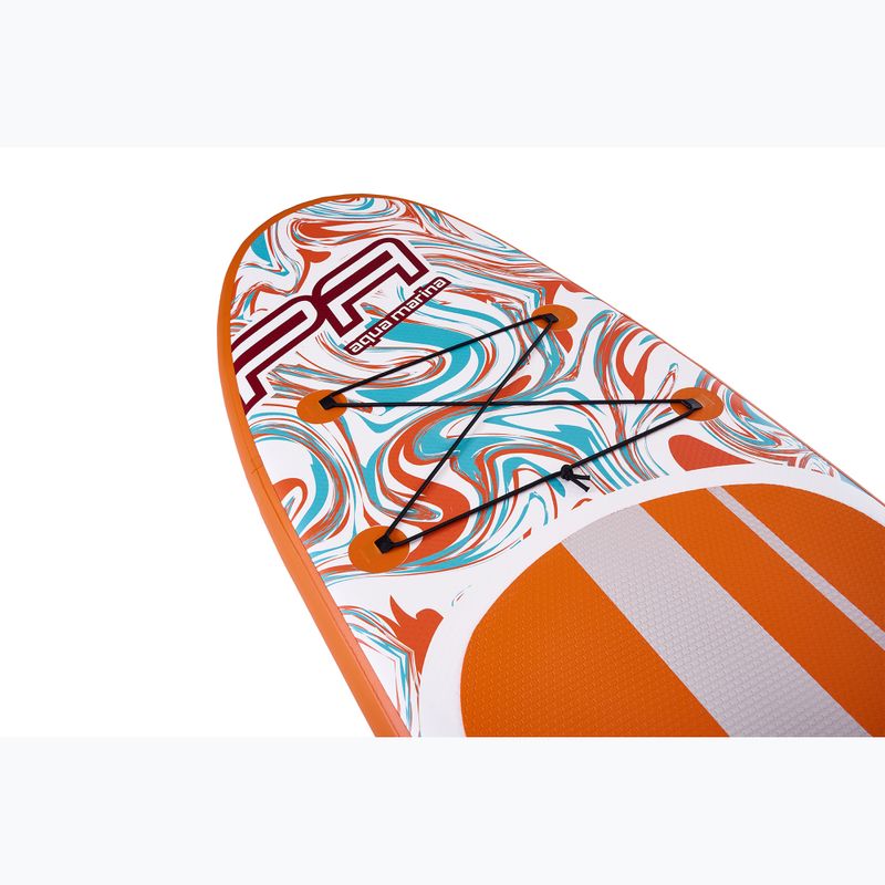 Zestaw deska SUP pompowana Aqua Marina Pure Air All-Round iSUP Coast 10'2" orange 5
