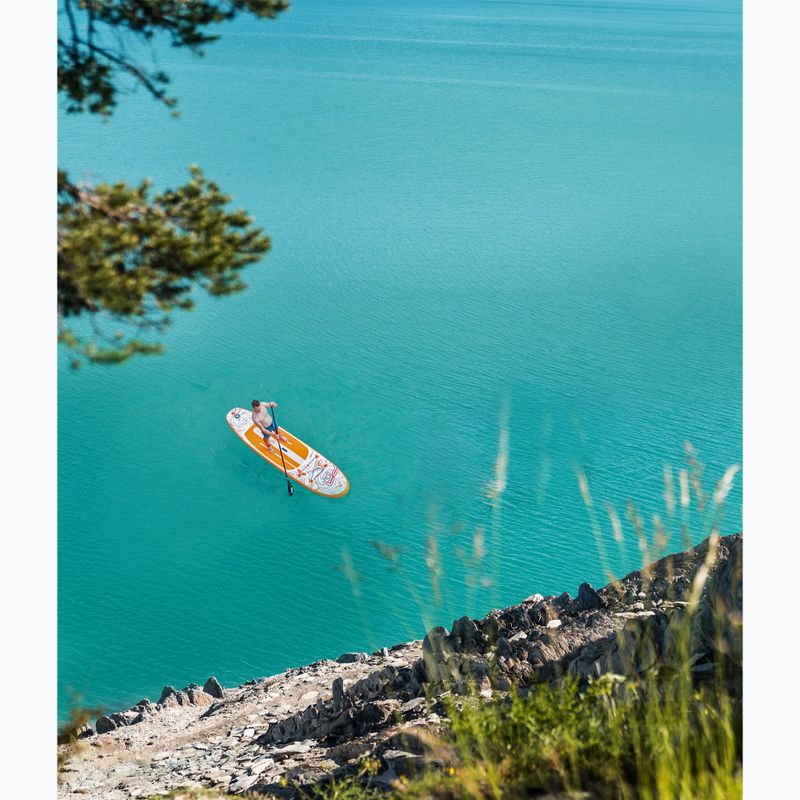 Zestaw deska SUP pompowana Aqua Marina Pure Air All-Round iSUP Coast 10'2" orange 18