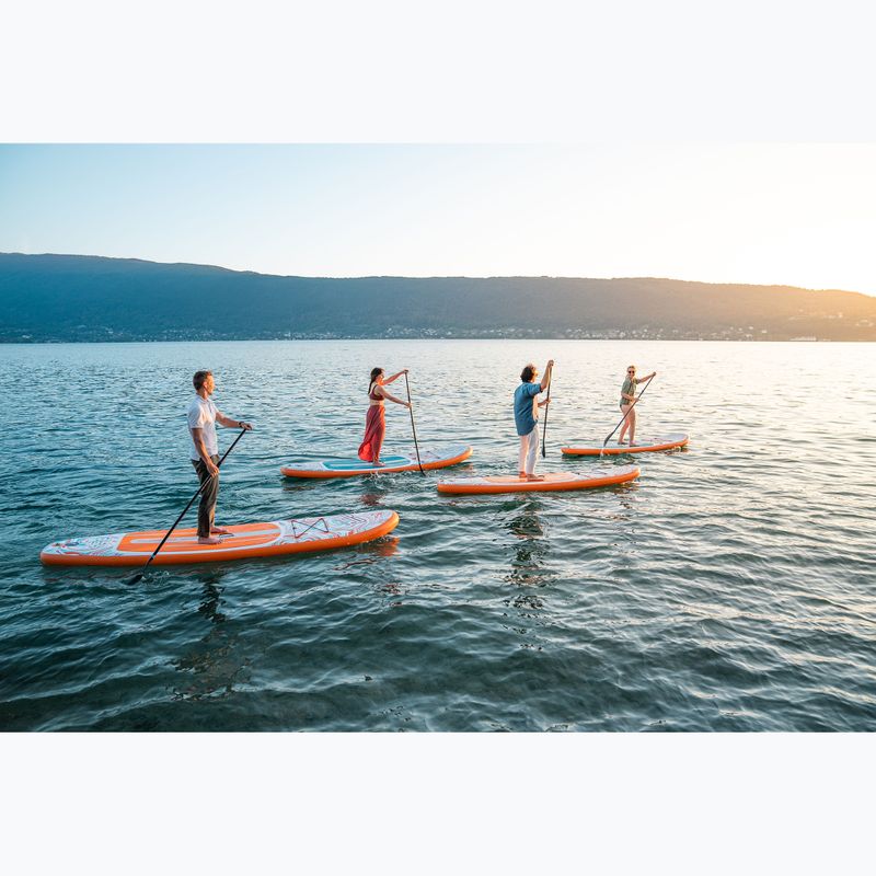 Zestaw deska SUP pompowana Aqua Marina Pure Air All-Round iSUP Tropic with 10'6" blue 19