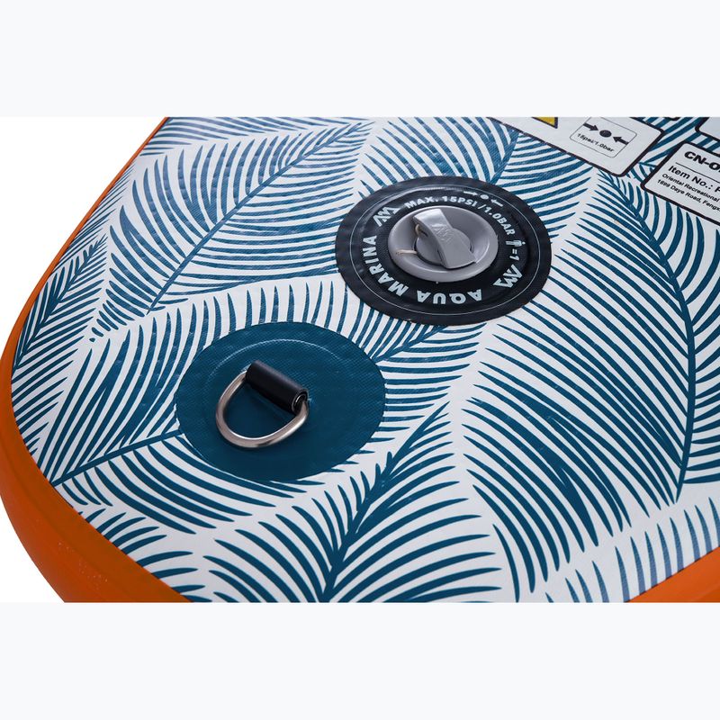 Zestaw deska SUP pompowana Aqua Marina Pure Air All-Round iSUP Tropic 12'0" blue 9
