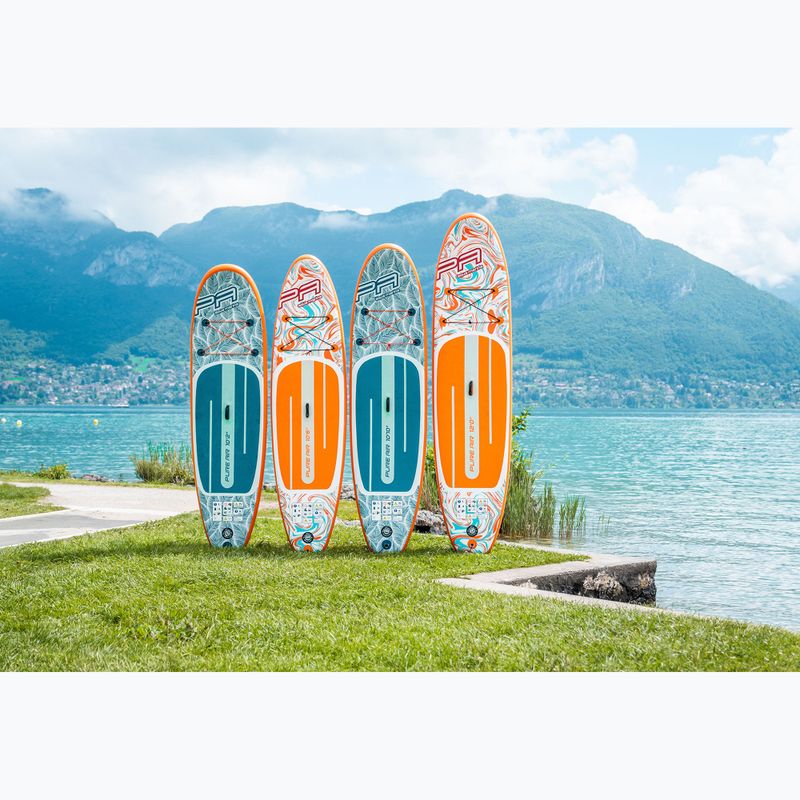 Zestaw deska SUP pompowana Aqua Marina Pure Air All-Round iSUP Tropic 10'10" blue 19