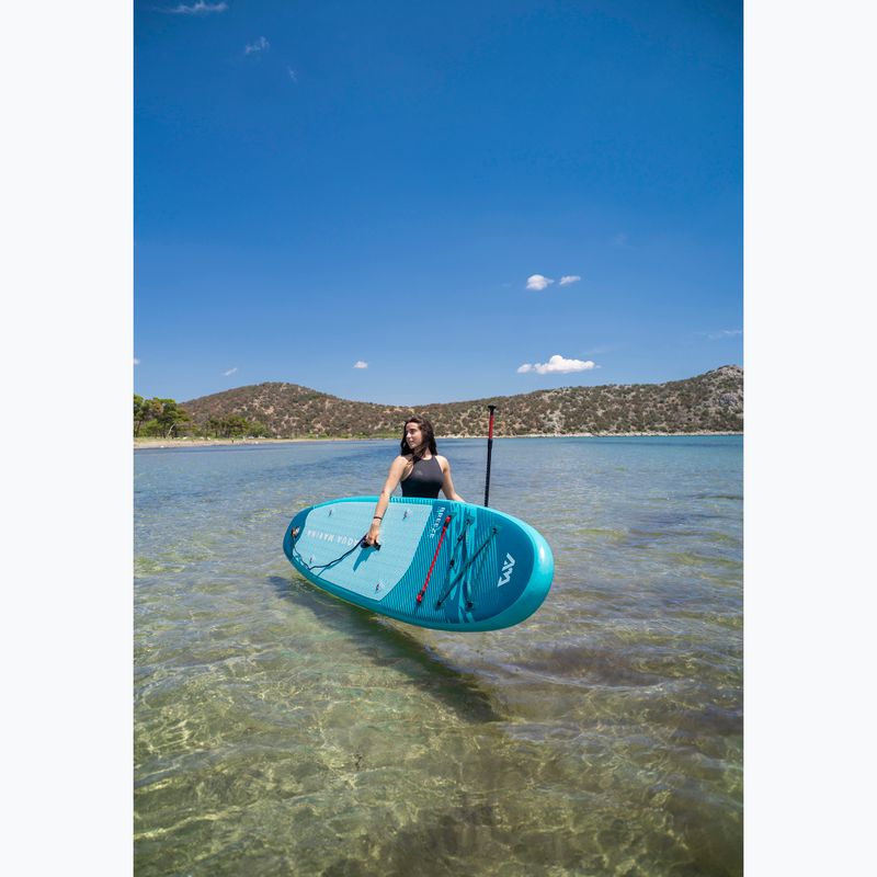 Zestaw deska SUP pompowana Aqua Marina Breeze All-around iSUP 9'10" silver tree 21
