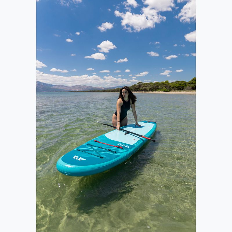 Zestaw deska SUP pompowana Aqua Marina Breeze All-around iSUP 9'10" silver tree 22