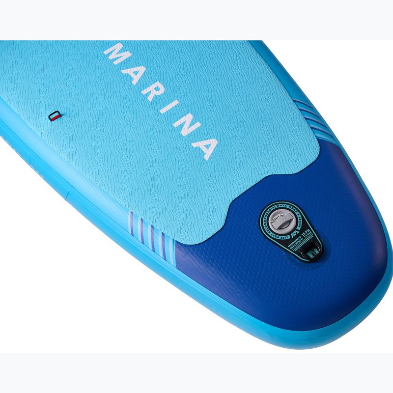 Zestaw deska SUP pompowana Aqua Marina Vapor All-around iSUP 10'4" aqua splash 9
