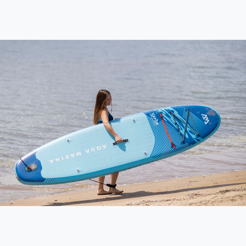 Zestaw deska SUP pompowana Aqua Marina Vapor All-around iSUP 10'4" aqua splash 19