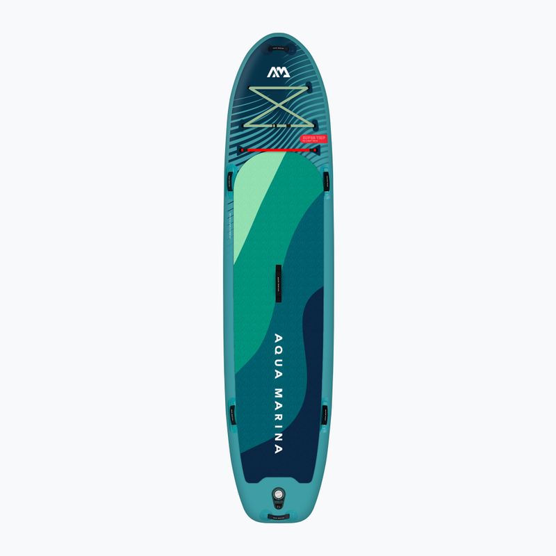 Zestaw deska SUP pompowana Aqua Marina Super Trip Essential 12'6" dark green 2