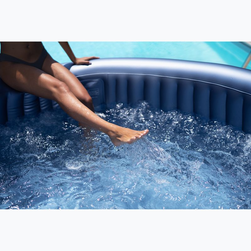 Jacuzzi 8-osobowe MSpa Comfort Bergen szary antracytowy 19