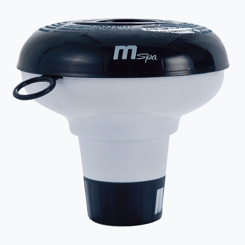 Basen z hydromasażem 6-osobowy MSpa Comfort Starry szary antracytowy 12