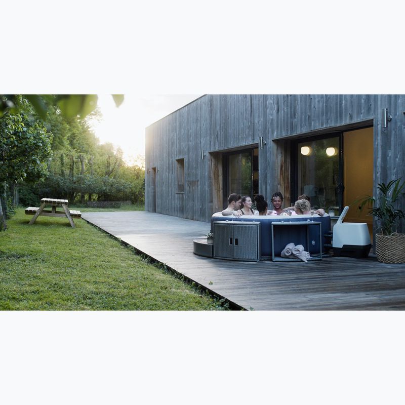 Jacuzzi 6-osobowe MSpa Muse Jet Indigo jałowcowy 17
