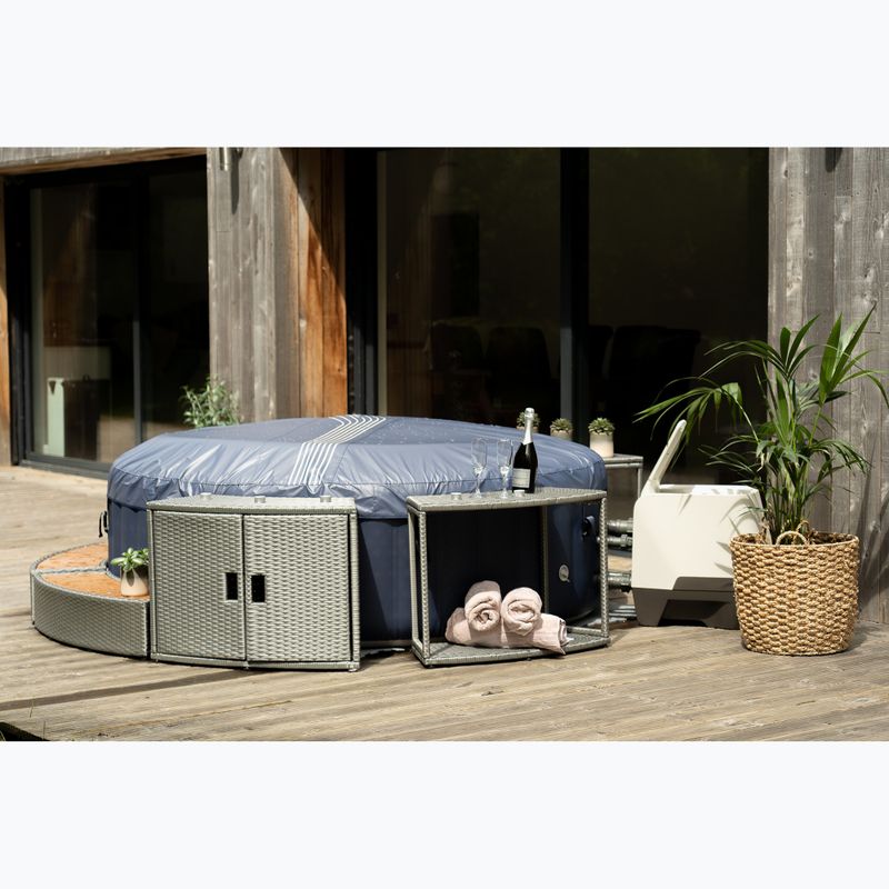 Jacuzzi 6-osobowe MSpa Muse Jet Indigo jałowcowy 23
