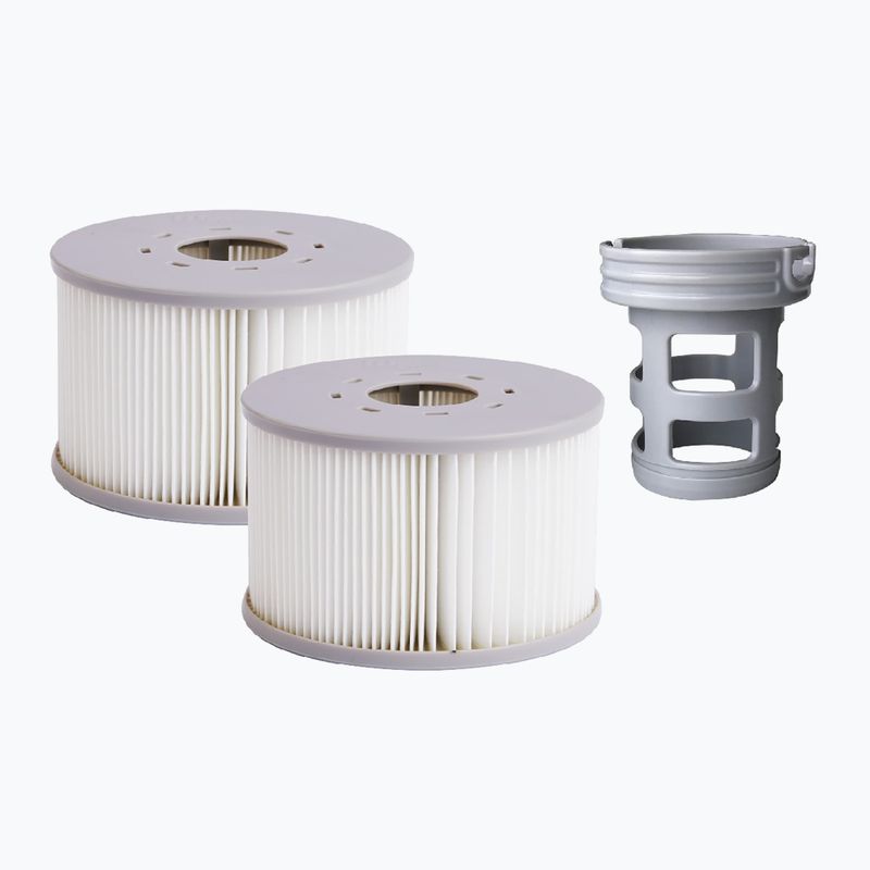 Basen z hydromasażem 6-osobowy MSpa Premium Super Camaro czarny 9