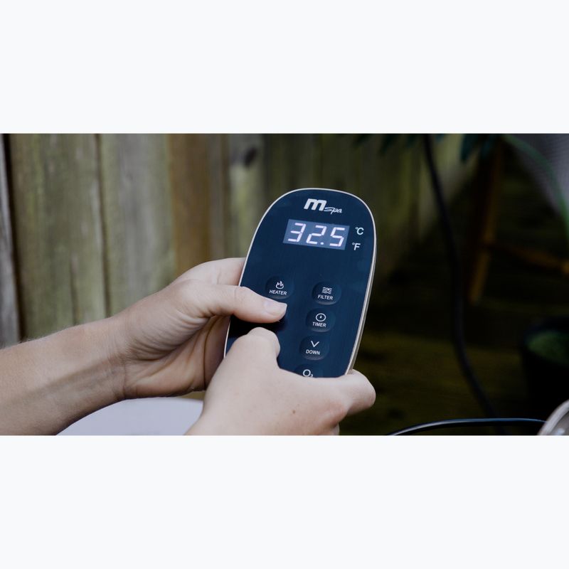 Basen z hydromasażem 6-osobowy MSpa Urban Bristol mokka 27