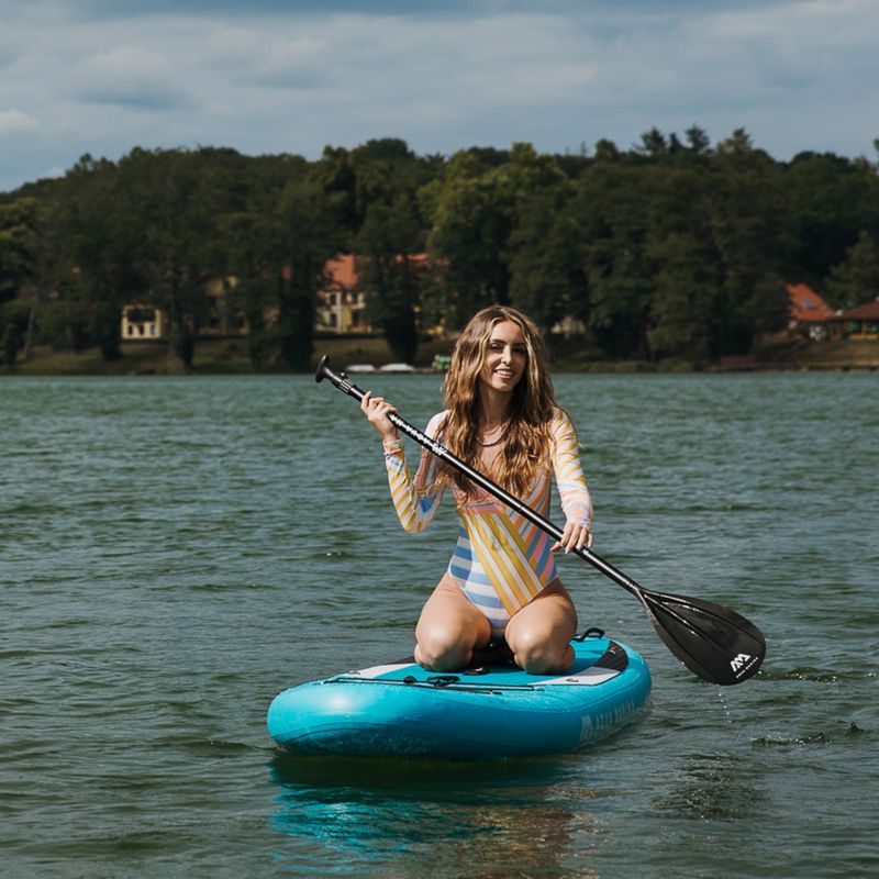 Wiosło SUP 3-częściowe Aqua Marina SPORTS III Adjustable Aluminum iSUP 2021 8
