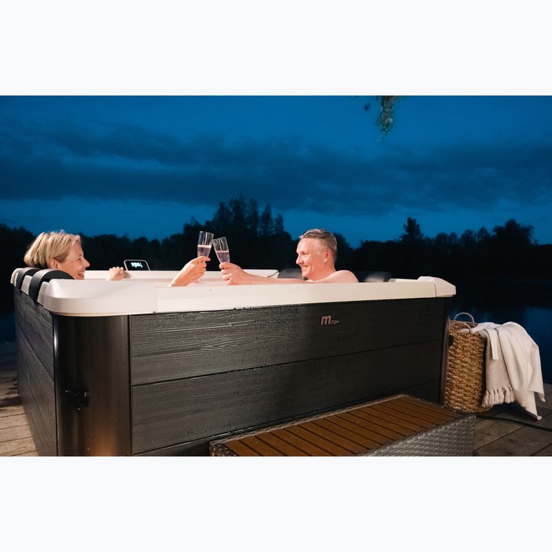 Jacuzzi 6-osobowe MSpa Frame Oslo chłodny szary 23