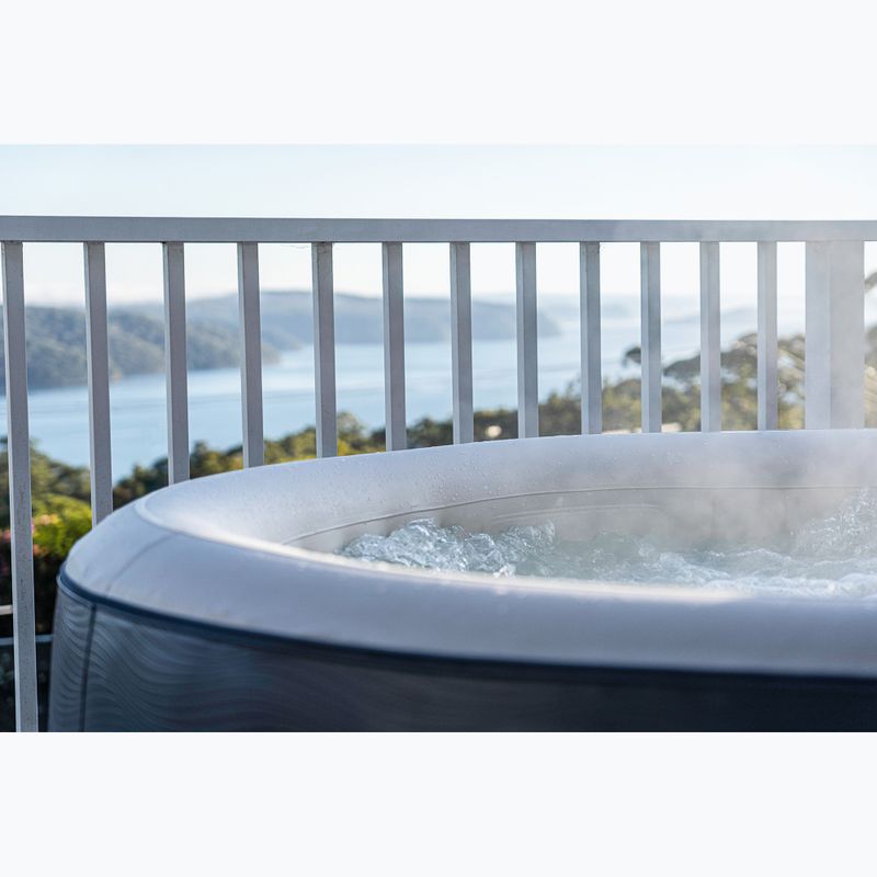 Basen z hydromasażem 6-osobowy MSpa Premium Vento waniliowy 22