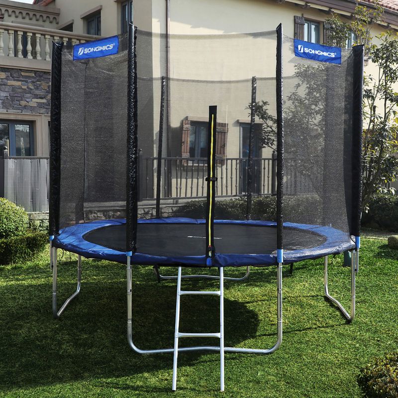 Trampolina ogrodowa SONGMICS STR10FT 305 cm black/blue 2