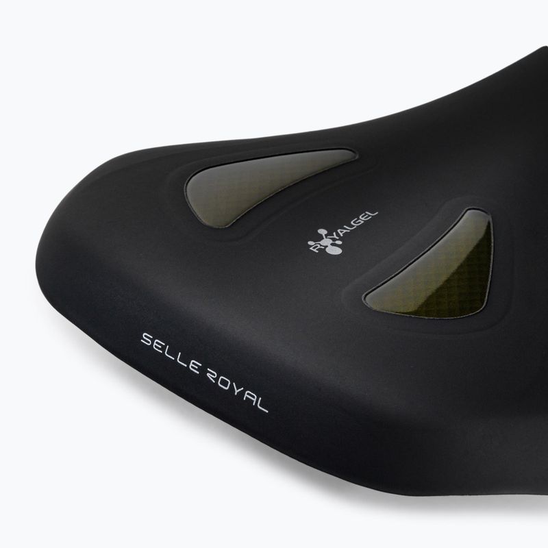 Siodełko rowerowe męskie Selle Royal Lookin Basic Moderate 60st. black 5