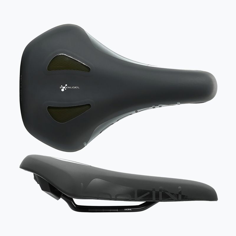 Siodełko rowerowe męskie Selle Royal Lookin Basic Moderate 60st. black 6