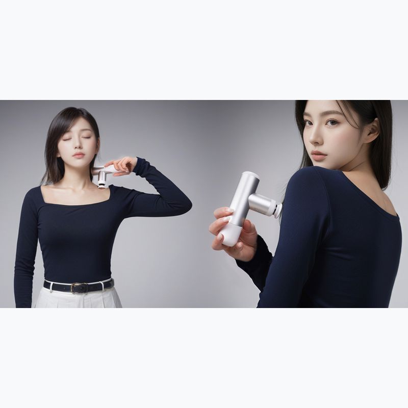 Masażer wibracyjny KiCA Mini 3 white 10