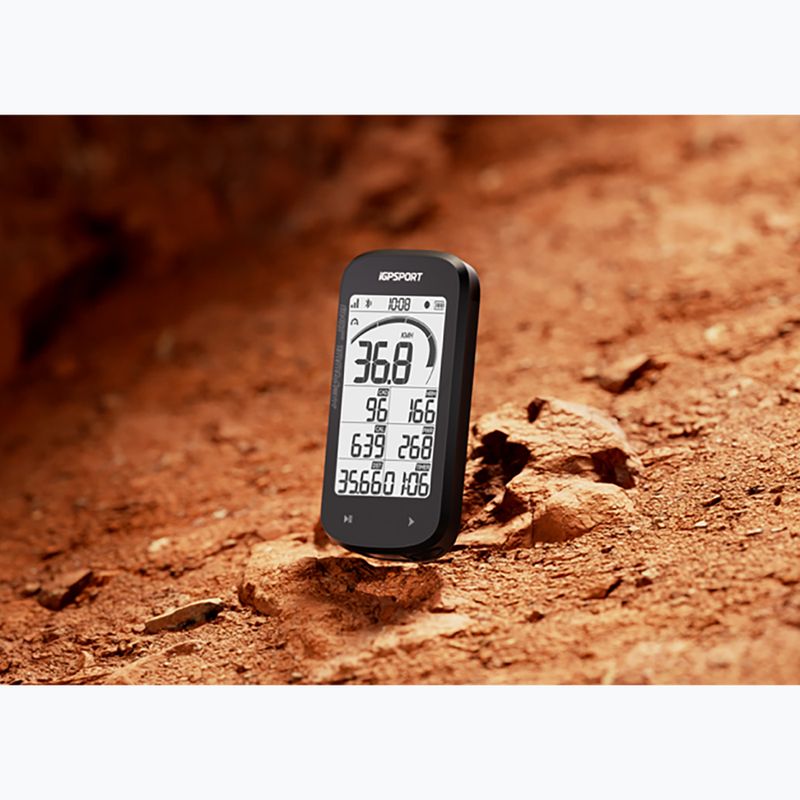 Licznik rowerowy iGPSport GPS BSC100 Max black 4