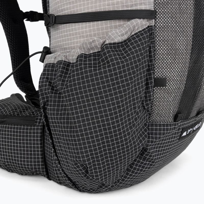 Plecak turystyczny 3F UL Qidian Pro 46+10 l Ultralight szary 6