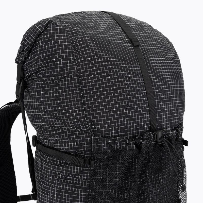 Plecak turystyczny 3F UL Qidian Pro 46+10 l Ultralight czarny 4