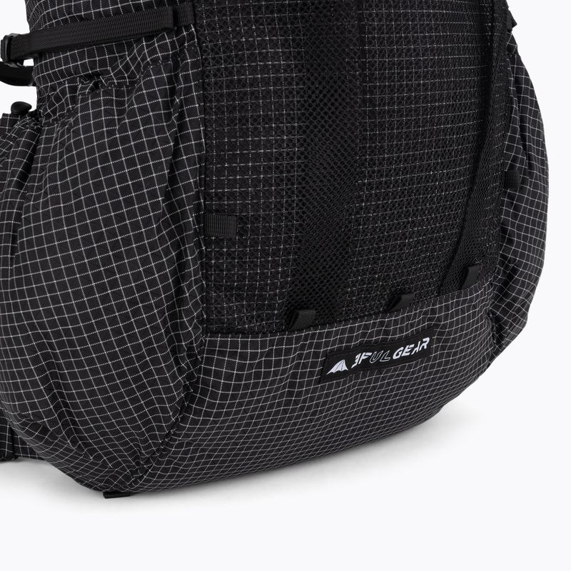 Plecak turystyczny 3F UL Qidian Pro 46+10 l Ultralight czarny 5
