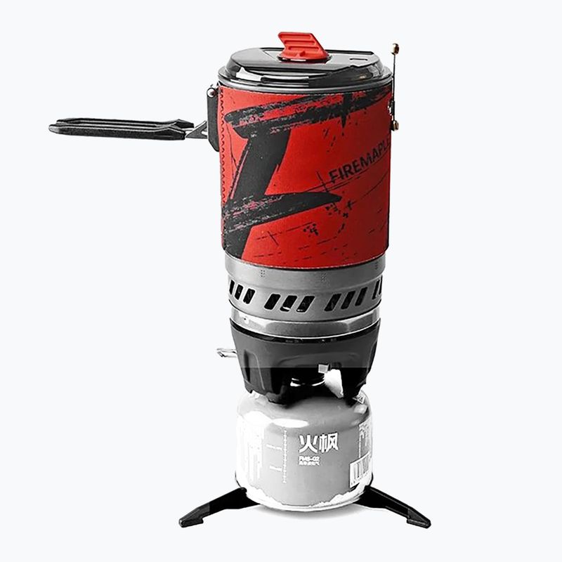 Kuchenka turystyczna Fire-Maple FMS-X5 Polaris Cooking System + Garnek red 2