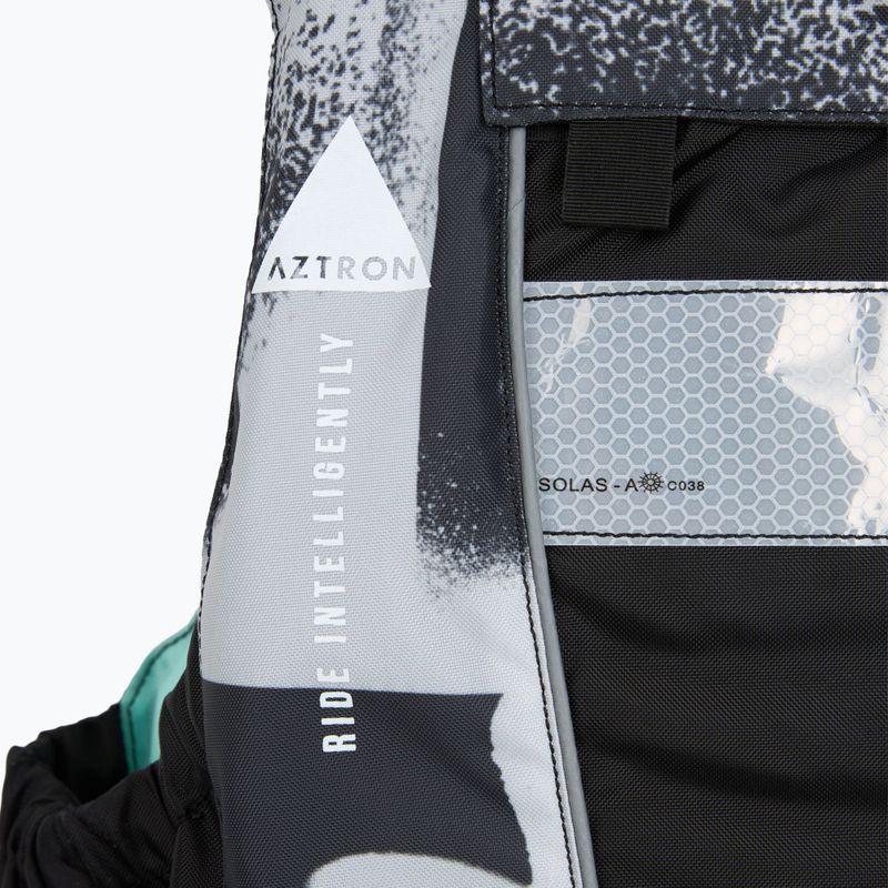 Kamizelka asekuracyjna męska Aztron N-SV 3.0 Nylon puzzle grey/mint 5