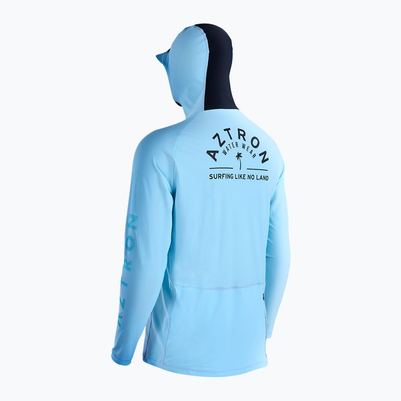 Longsleeve do pływania męski Aztron Surfing Hooded Rashguard 2